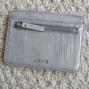LODIS STACKER silver/gray card case